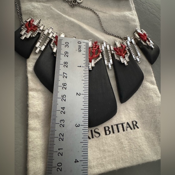 NWT Alexis Bittar lucite statement necklace - Picture 6 of 8